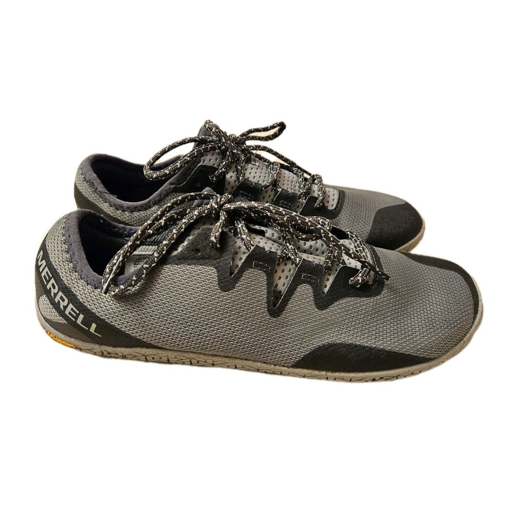 Merrell Women's Vapor Glove 5 Barefoot Shoes Monument Gray Size 9